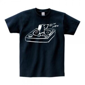Tシャツ 「レコードきこうよ」