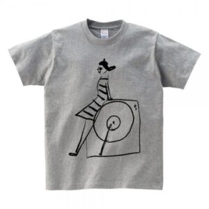 Tシャツ 「レコード・ガール」