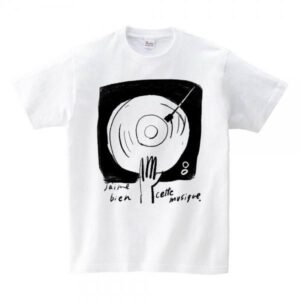 Tシャツ 「ぼくの好きな音楽 ホワイト」