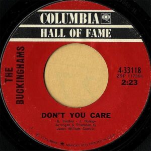 THE BUCKINGHAMS / Don’t You Care [7INCH]