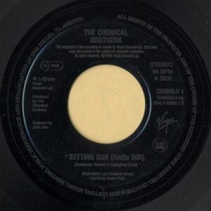 THE CHEMICAL BROTHERS / Setting Sun (Radio Edit) [7INCH]