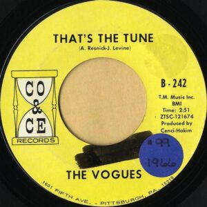 THE VOGUES / That’s The Tune [7INCH]