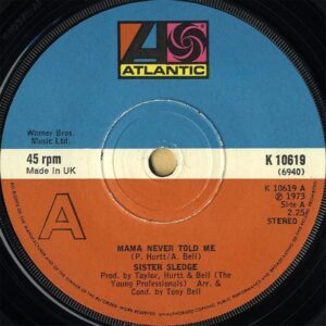 SISTER SLEDGE / Mama Never Told Me [7INCH]