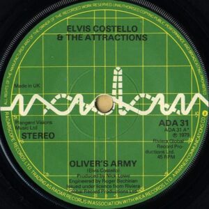 ELVIS COSTELLO AND THE ATTRACTIONS / Oliver’s Army [7INCH]