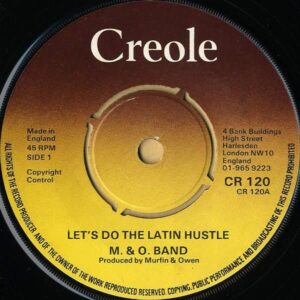 M & O BAND / Let’s Do The Latin Hustle [7INCH]