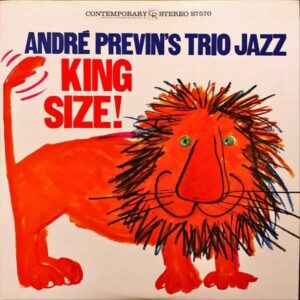 ANDRE PREVIN’S TRIO JAZZ アンドレ・プレヴィン / King Size! キング・サイズ [LP]