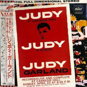 JUDY GARLAND ジュディ・ガーランド / Judy At Carnegie Hall [LP]