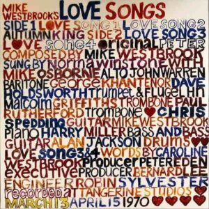 MIKE WESTBROOK / Love Songs [LP]
