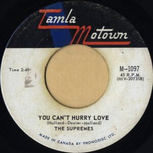 THE SUPREMES / You Can’t Hurry Love [7INCH]