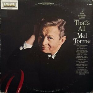 MEL TORME / That’s All [LP]