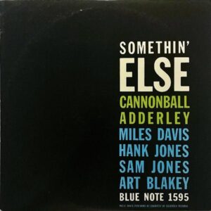 JULIAN CANNONBALL ADDERLEY キャノンボール・アダレイ / Somethin’ Else サムシン・エルス [LP]