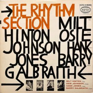 HANK JONES ハンク・ジョーンズ / The Rhythm Section1 リズム・セクション [LP]