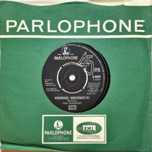 PAUL McCARTNEY / Wonderful Christmastime (C/W: Rudolph The Red-nosed Reggae) [7INCH]