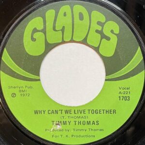 TIMMY THOMAS / Why Can’t We Live Together [7INCH]