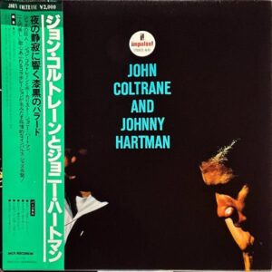 JOHN COLTRANE AND JOHNNY HARTMAN ジョン・コルトレーンとジョニー・ハートマン / John Coltrane And Johnny Hartman  [LP]