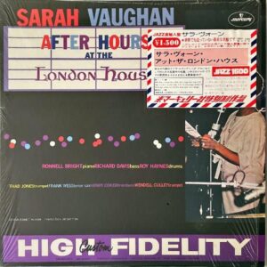 SARAH VAUGHAN サラ・ヴォーン / At The London House アット・ザ・ロンドン・ハウス [LP]