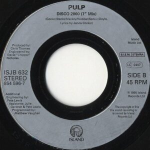 PULP / Disco 2000 (7″ Mix) [7INCH]