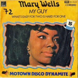 MARY WELLS / My Guys [7INCH]