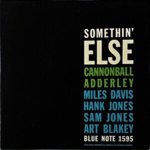JULIAN CANNONBALL ADDERLEY キャノンボール・アダレイ / Somethin’ Else サムシン・エルス [LP]