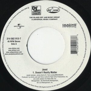 JANET / Doesn’t Really Matter [7INCH]