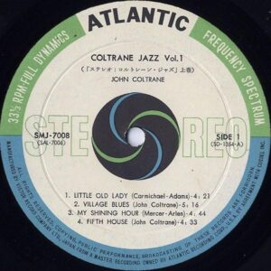 JOHN COLTRANE ジョン・コルトレーン / Coltrane Jazz Vol.1 (Coltrane Jazz) [LP]