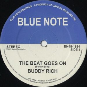 BUDDY RICH, BOB DOROUGH / The Beat Goes On, Three Is The Magic Number [12INCH]