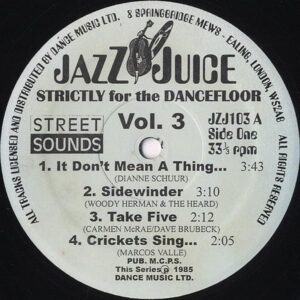 COMPILATION（MARCOS VALLE, YOUNG HOLT TRIO) / Jazz Juice Vol.3 [LP]