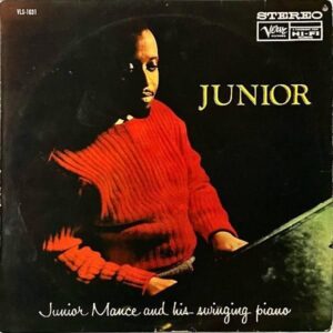JUNIOR MANCE ジュニア・マンス・トリオ / Junior ジュニア・マンスのジャズ [LP]
