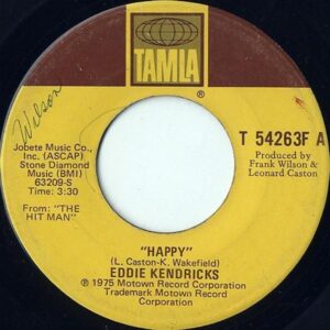 EDDIE KENDRICKS / Happy [7INCH]