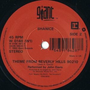 SOUNDTRACK (JOHN DAVIS) / Theme From Beverly Hills 90210 [7INCH]