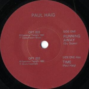 PAUL HAIG / Running Away [7INCH]