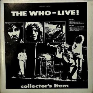 THE WHO / Live! Collector’s Item [LP]