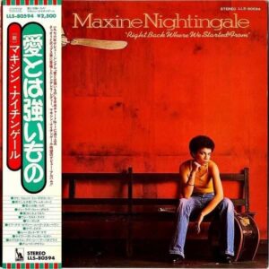 MAXINE NIGHTINGALE マキシン・ナイチンゲール / Right Back Where We Started From 愛とは強い者 [LP]