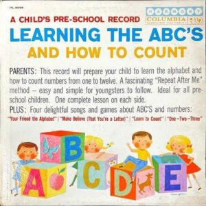 ROSEMARY RICE WITH LEE POCKRISS AND HIS QUARTET / Learning The ABC’s And How To Count [LP]