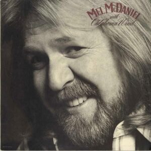 MEL McDANIEL / With Oklahoma Wind [LP]