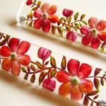 ルーサイトのお花ブローチ