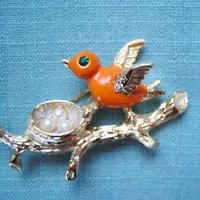 GERRY’S社 * 鳥ブローチ