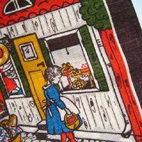 リネンのタペストリー（町のパン屋）