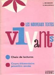 LES NOUVEAUX TEXTES VIVANTS