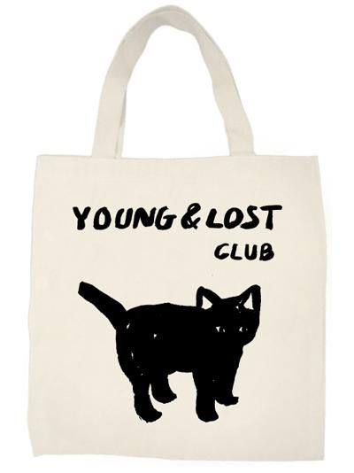 YOUNG & LOST CLUB - CAT TOTE BAG - 画像 (2)