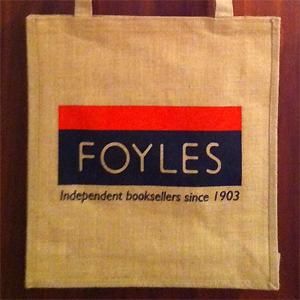 FOYLES BOOKS LONDON – ECO BAG